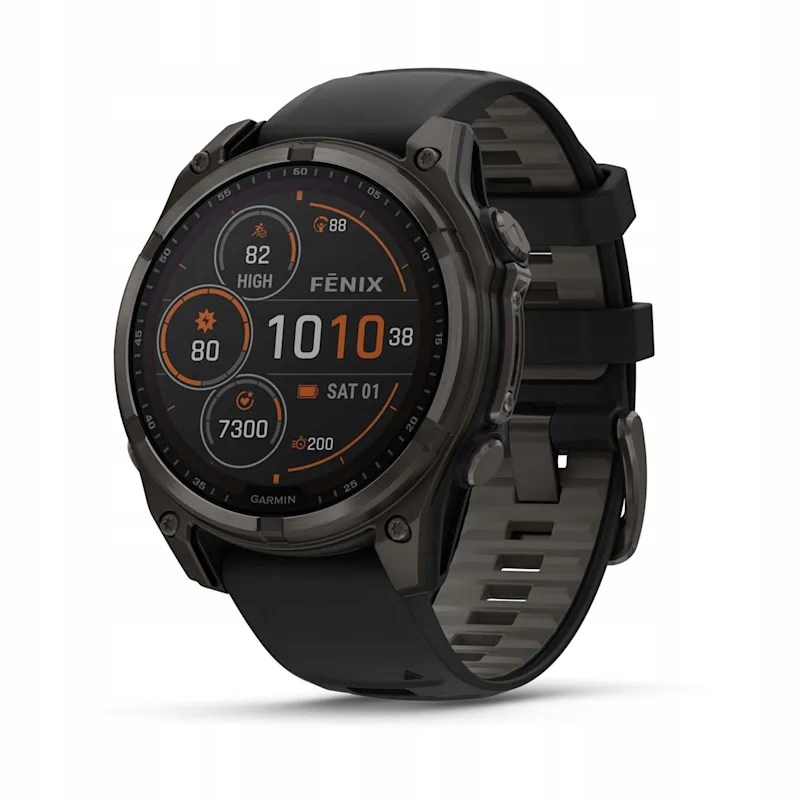 Hodinky Garmin Fenix 8 Solar Sapphire Titanium Carb