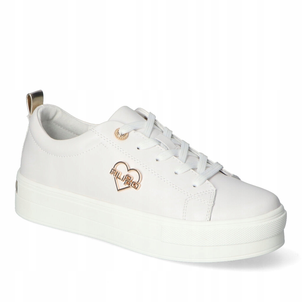 Dámské tenisky Filippo Bílé srdce Lico Kožené 41