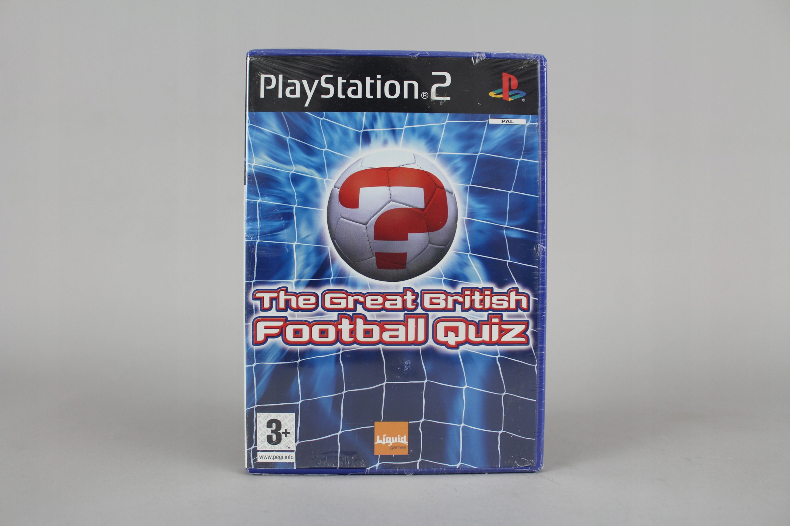 THE GREAT BRITISH FOOTBALL QUIZ PS2 Platforma Sony PlayStation 2 (PS2)