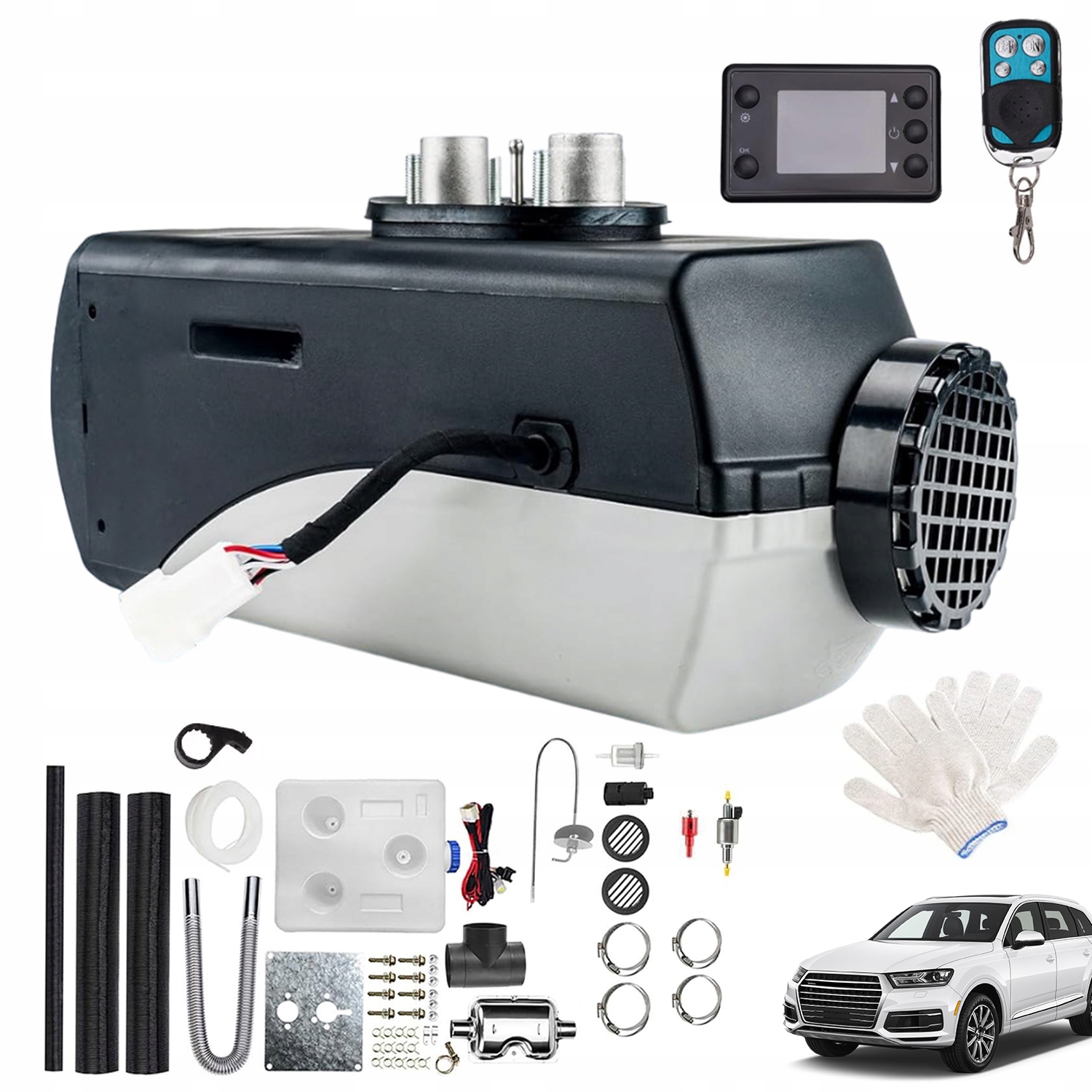 Nezávislé Topení Ohřívač Auta 12V 8KW, Přenosné A Snadné Dálkové Ovládání