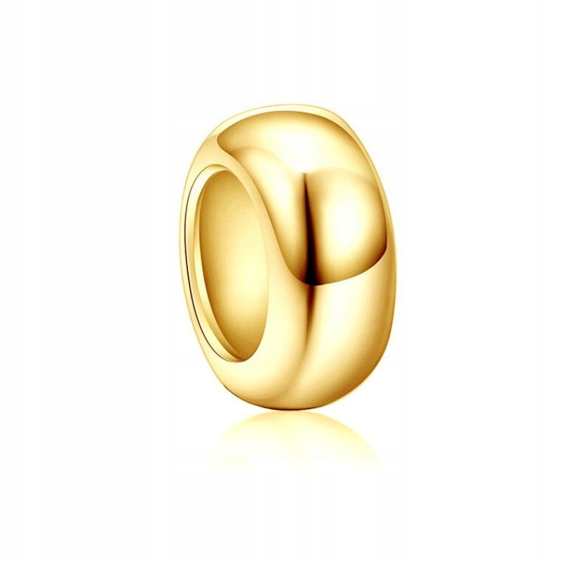 Stoperki pozłacane do bransoletek modułowych typu