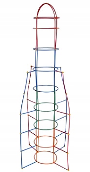 KLOCKI KONSTRUKCYJNE SŁOMKI RURKI PATYCZKI 800 el Płeć chłopcy