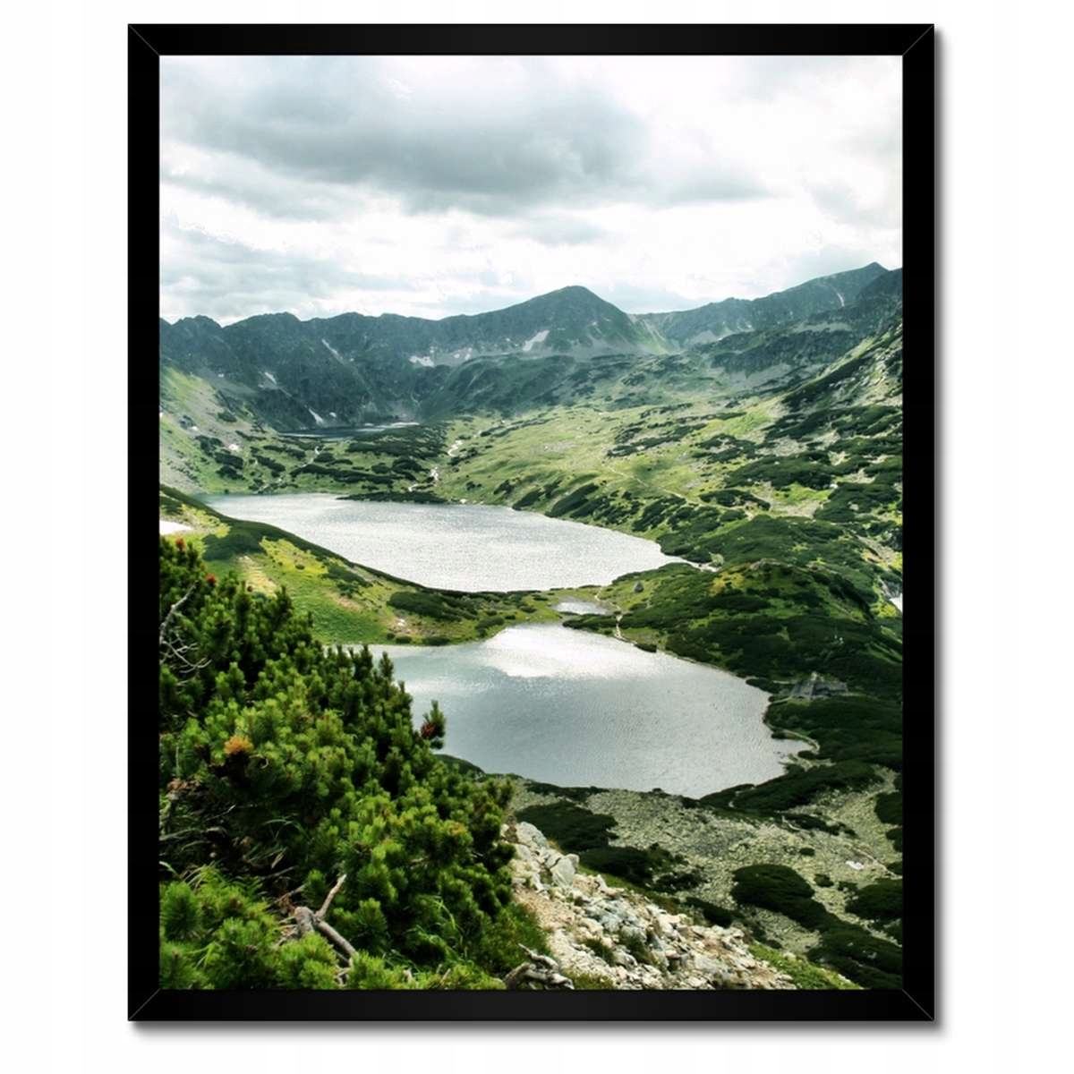 Plakáty v rámu 40x50 Tatry Údolí 5-ti rybníků