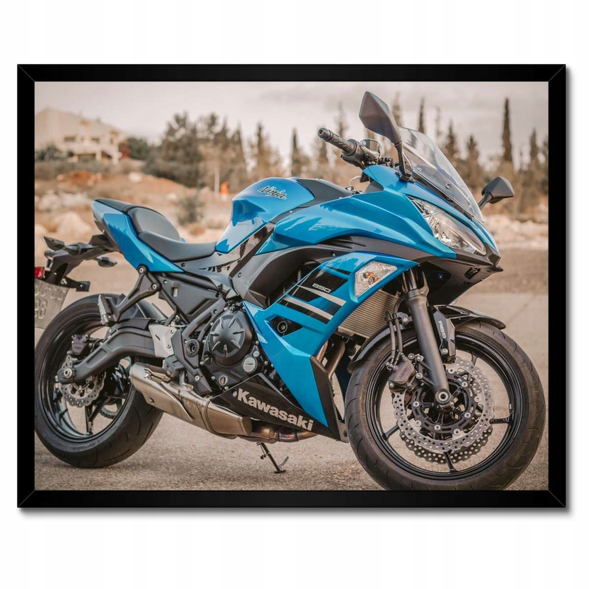 Plakáty v rámu 50x40 Motocykl Kawasaki Ninja