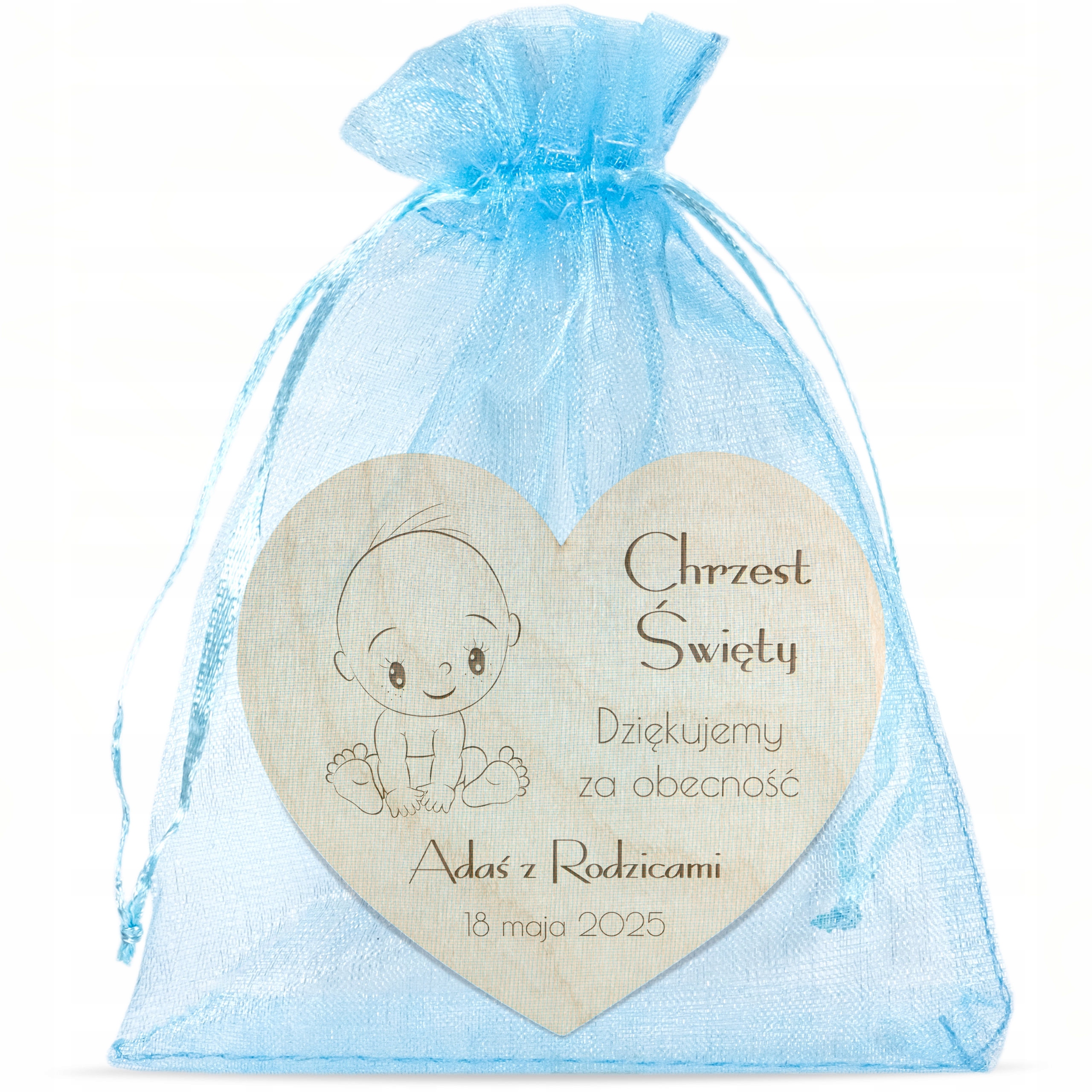 Podziękowania dla gości na CHRZEST Święty Roczek MAGNES magnesy ANIOŁEK Rodzaj magnes