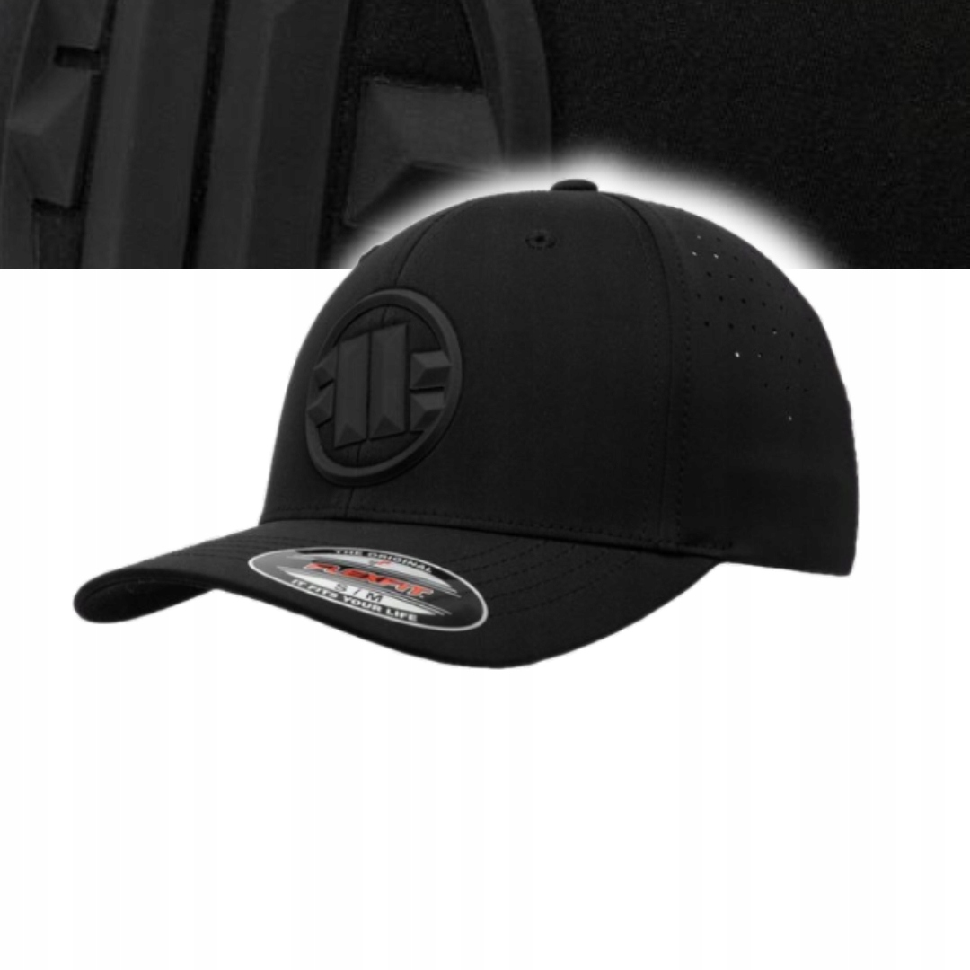 Pitbull West Coast Čepice Full Cap Logo 3D Angle Welding Black L/XL