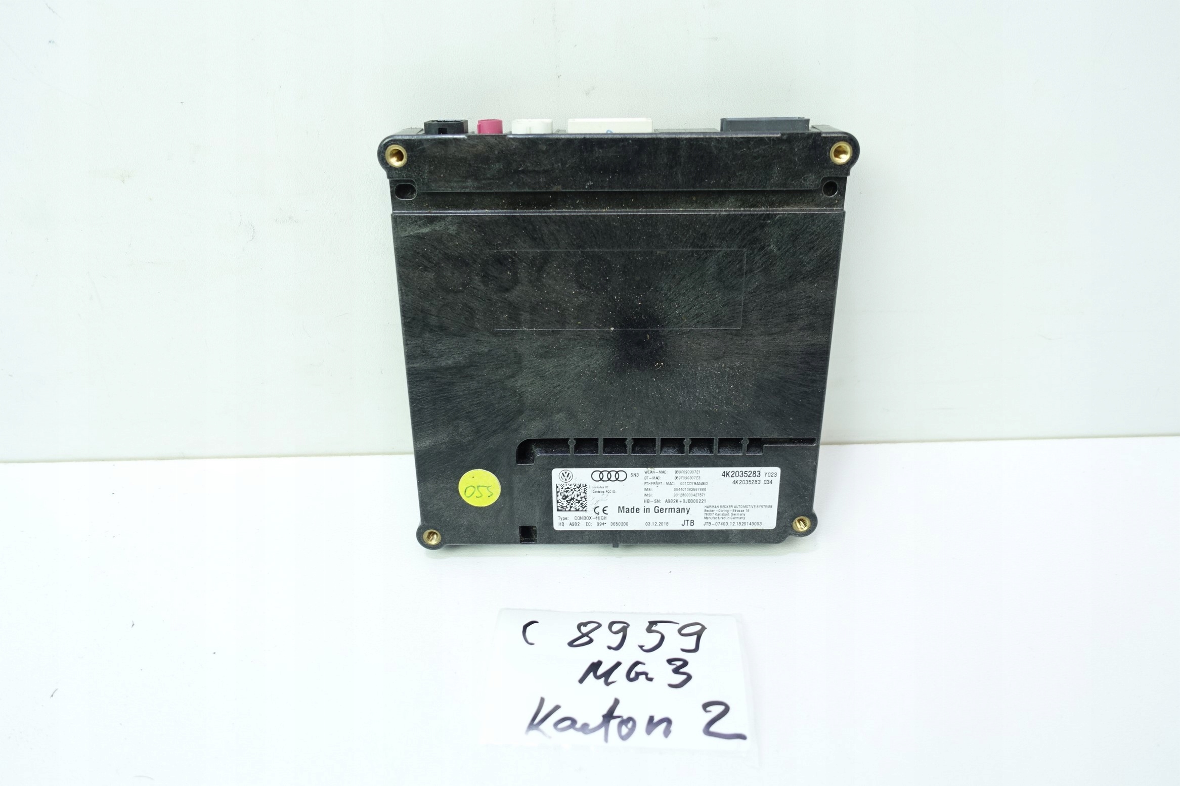 modul Bedienteil WZYWANIA POMOCY SOS 4K2035283