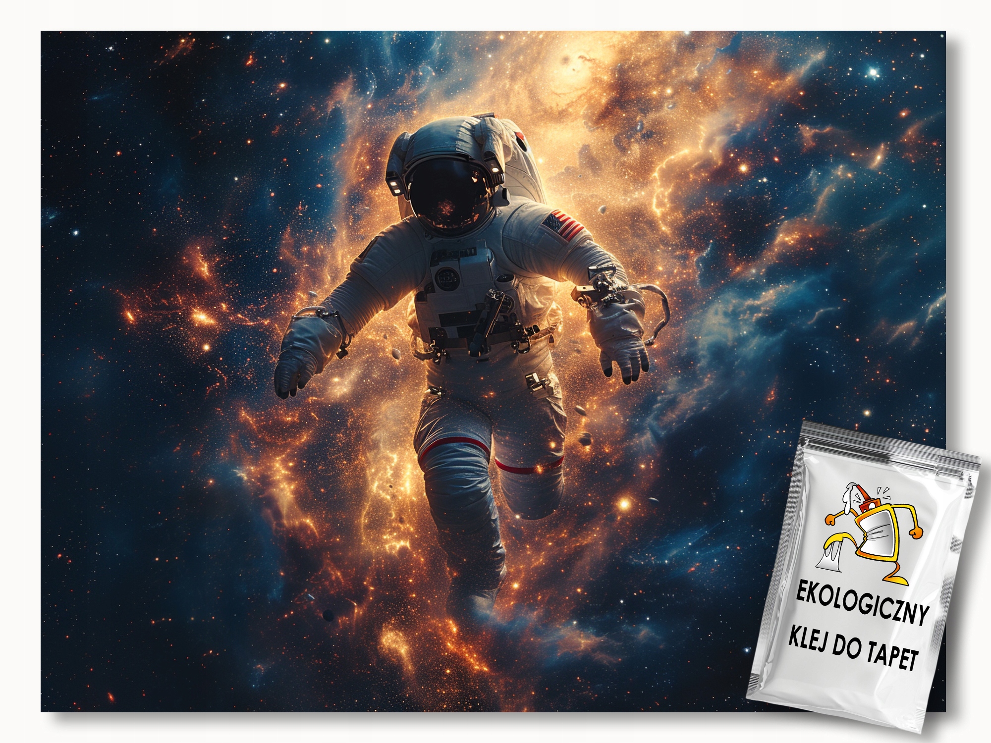 Fototapeta Flizelina Kosmos Odkryvateľ Astronauta Spacer 312x219 130g
