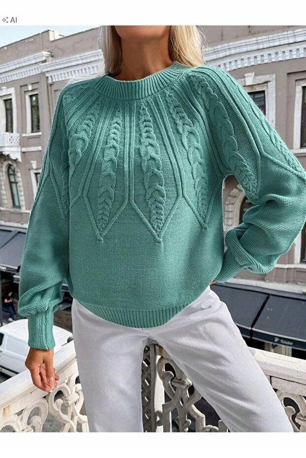 Měkký Pletený Dámský Svetr V Ležérním Stylu XXL 5IA