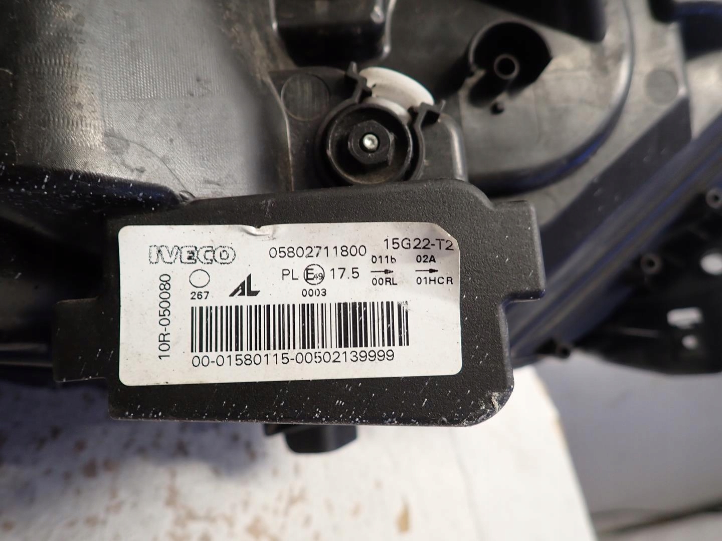 light front front left IVECO DAILY 2019- FULL LED 05802711800