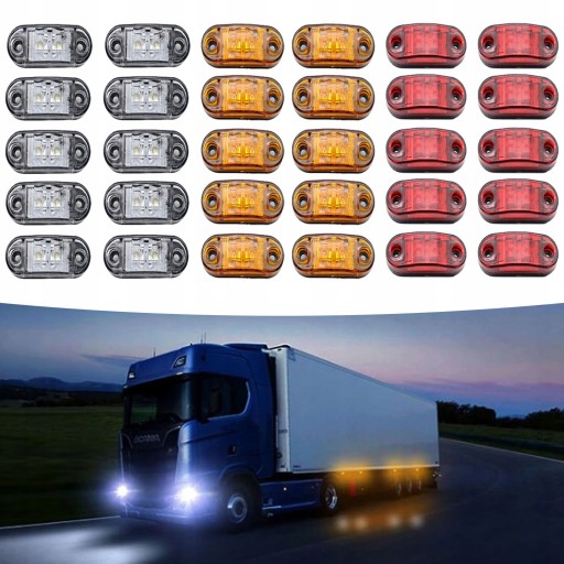 30x LAMPA OBRYSOWA OBRYSÓWKA DIODOWA LED OBRYSÓWKI Producent części Inny