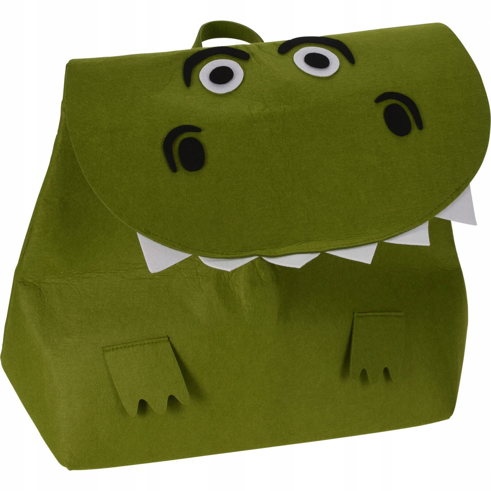 

Kosz Na Zabawki filcowy dinozaur Pojemnik zielony