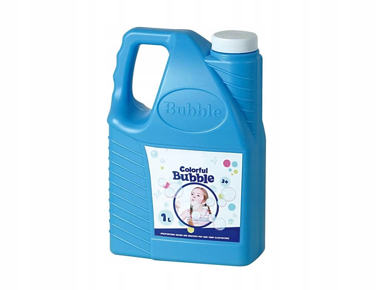 PŁYN DO BANIEK MYDLANYCH KANISTER 1L 1000 ML UZUPEŁNIACZ ZAPAS BAŃKI