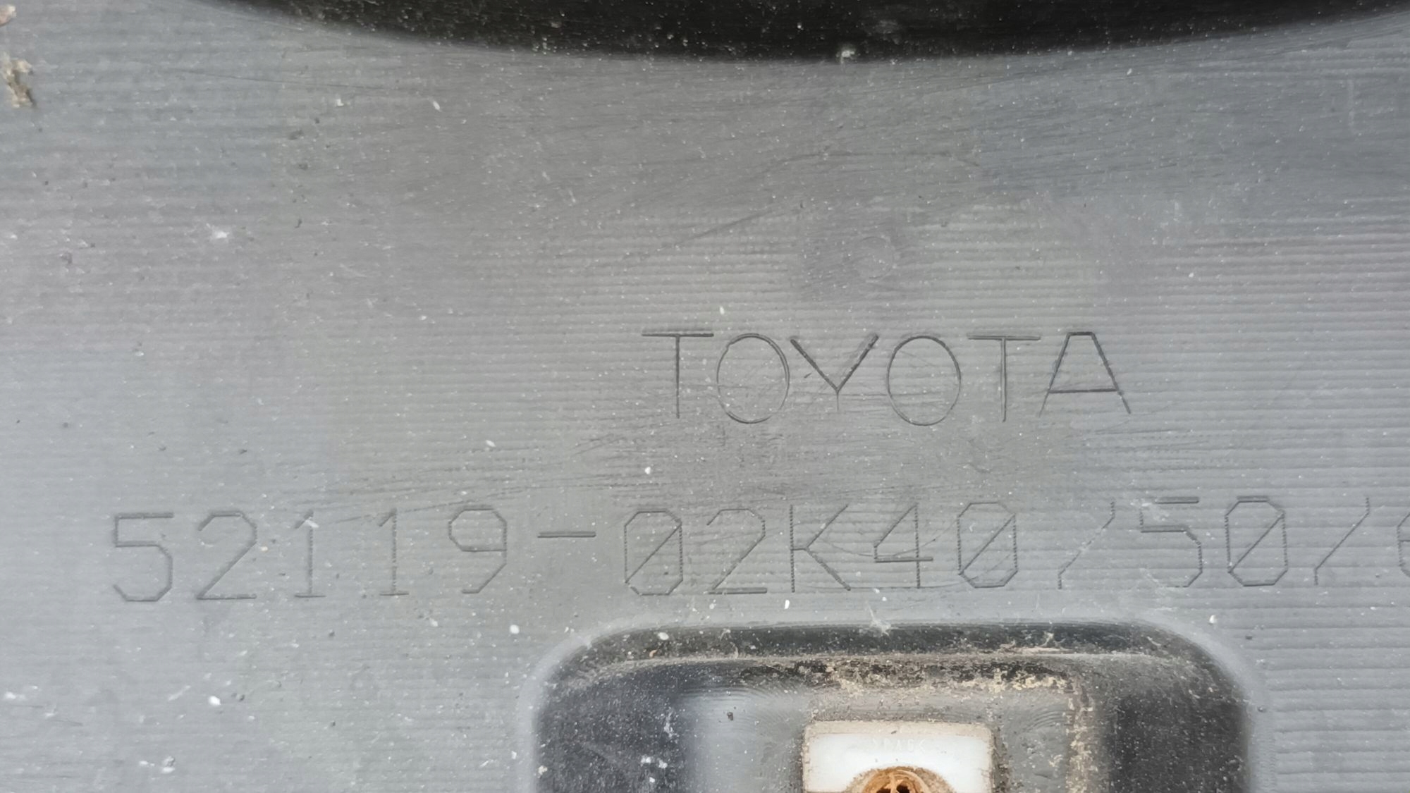 front bumper TOYOTA AURIS II LIFT 2015R->