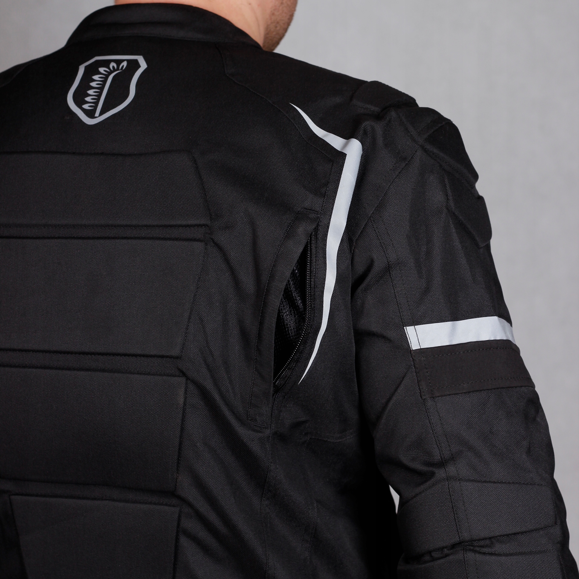 KURTKA MOTOCYKLOWA HUSAR HORNET męska GRATISY Materiał tekstylia