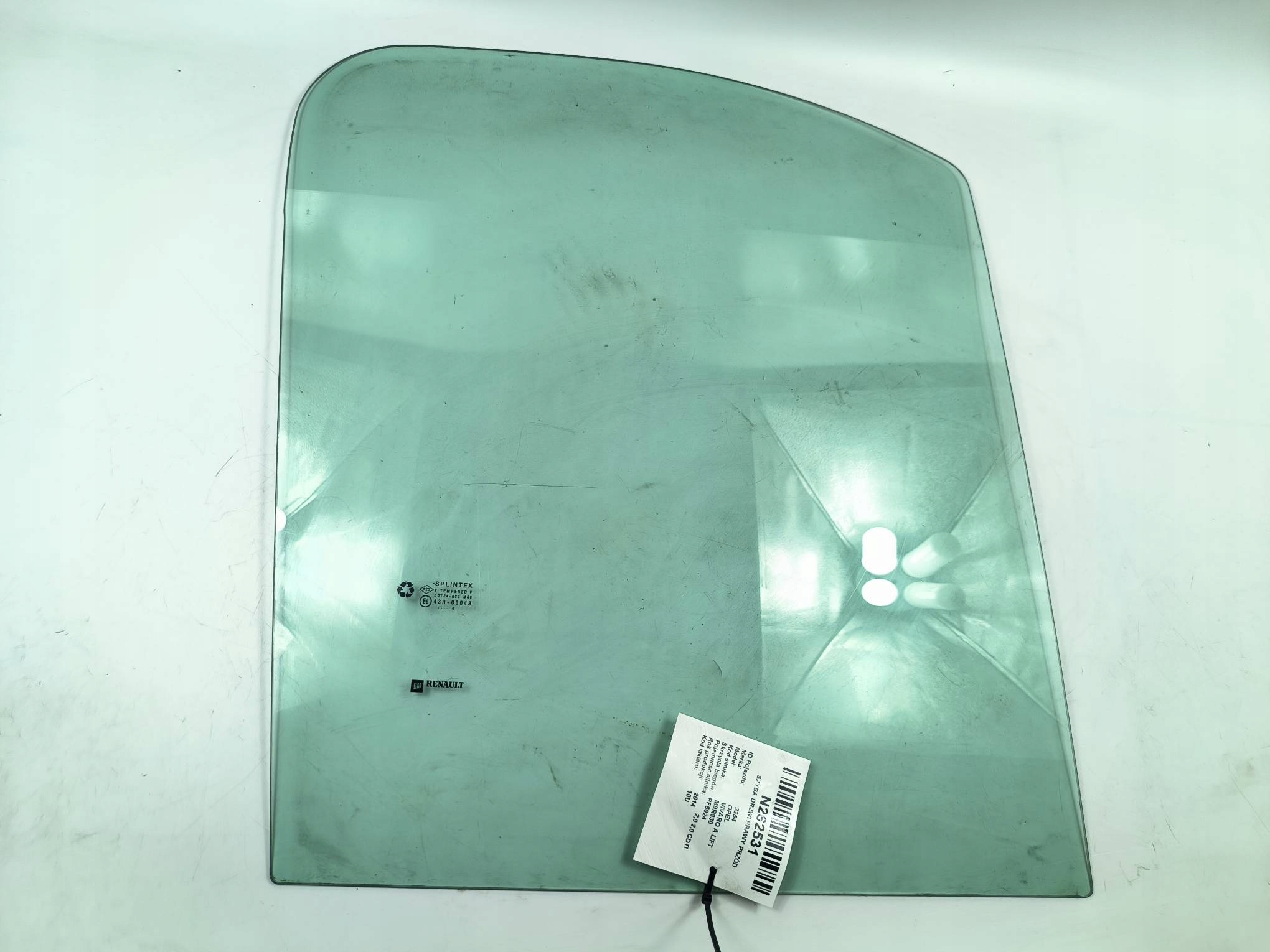 window door right front OPEL VIVARO A LIFT