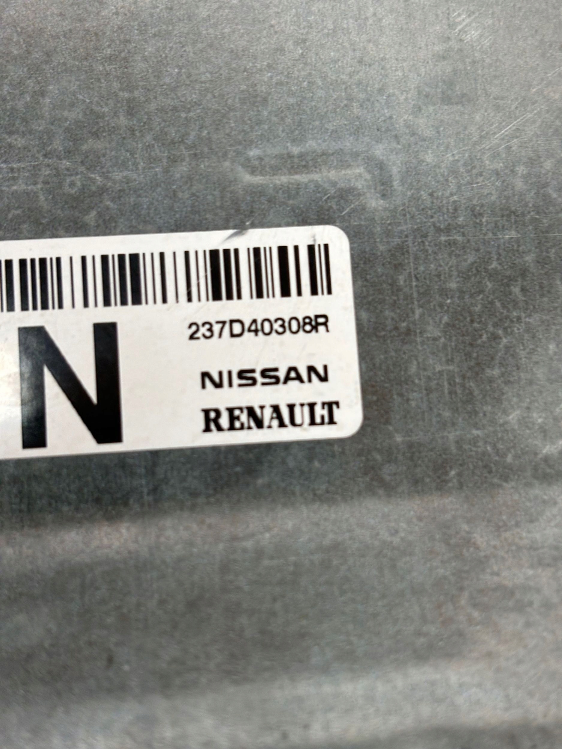 control unit of the engine RENAULT ZOE 237D40308R