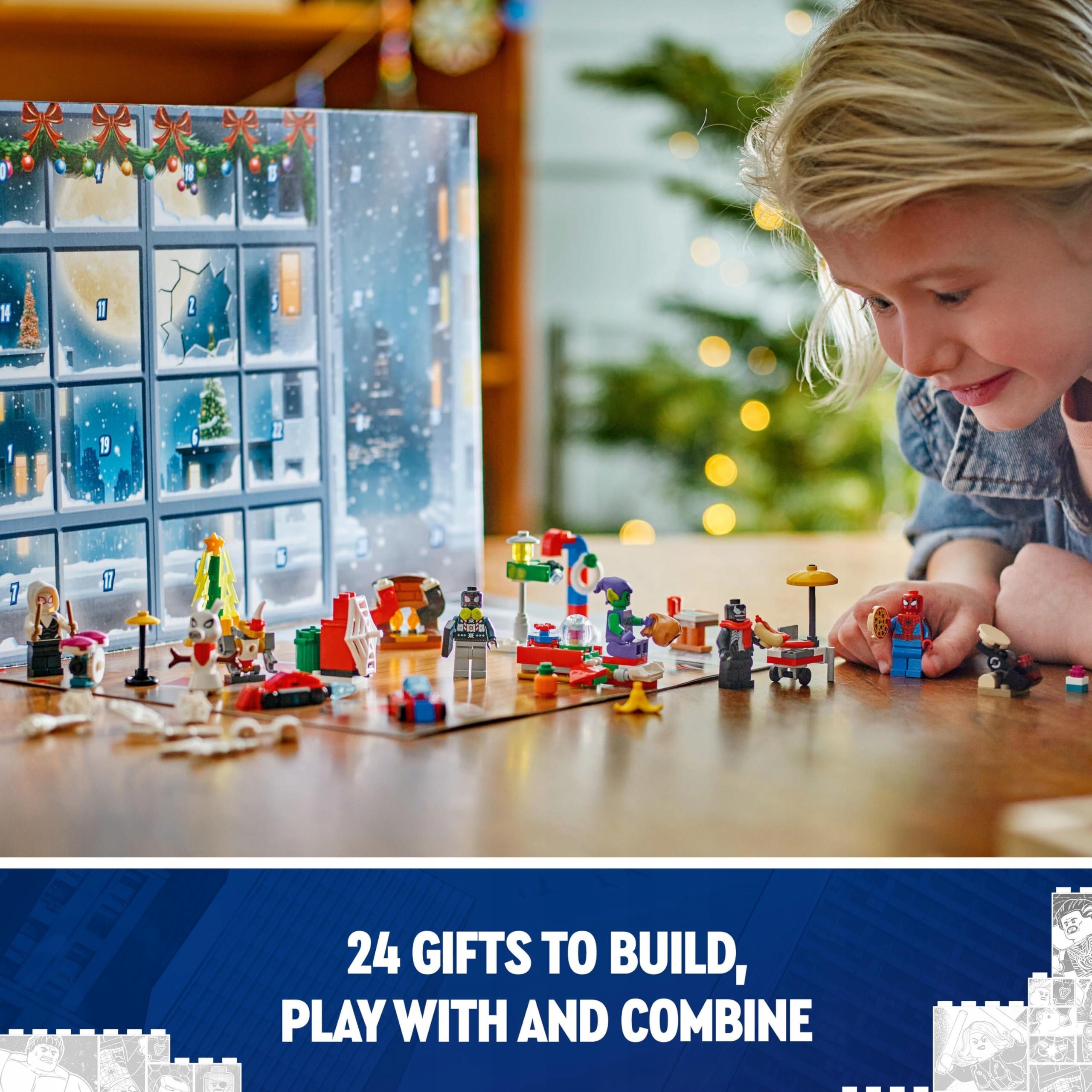 LEGO Marvel Spider-Man Advent Calendar 2024, Buildable Christmas Countdown Numer produktu 76293
