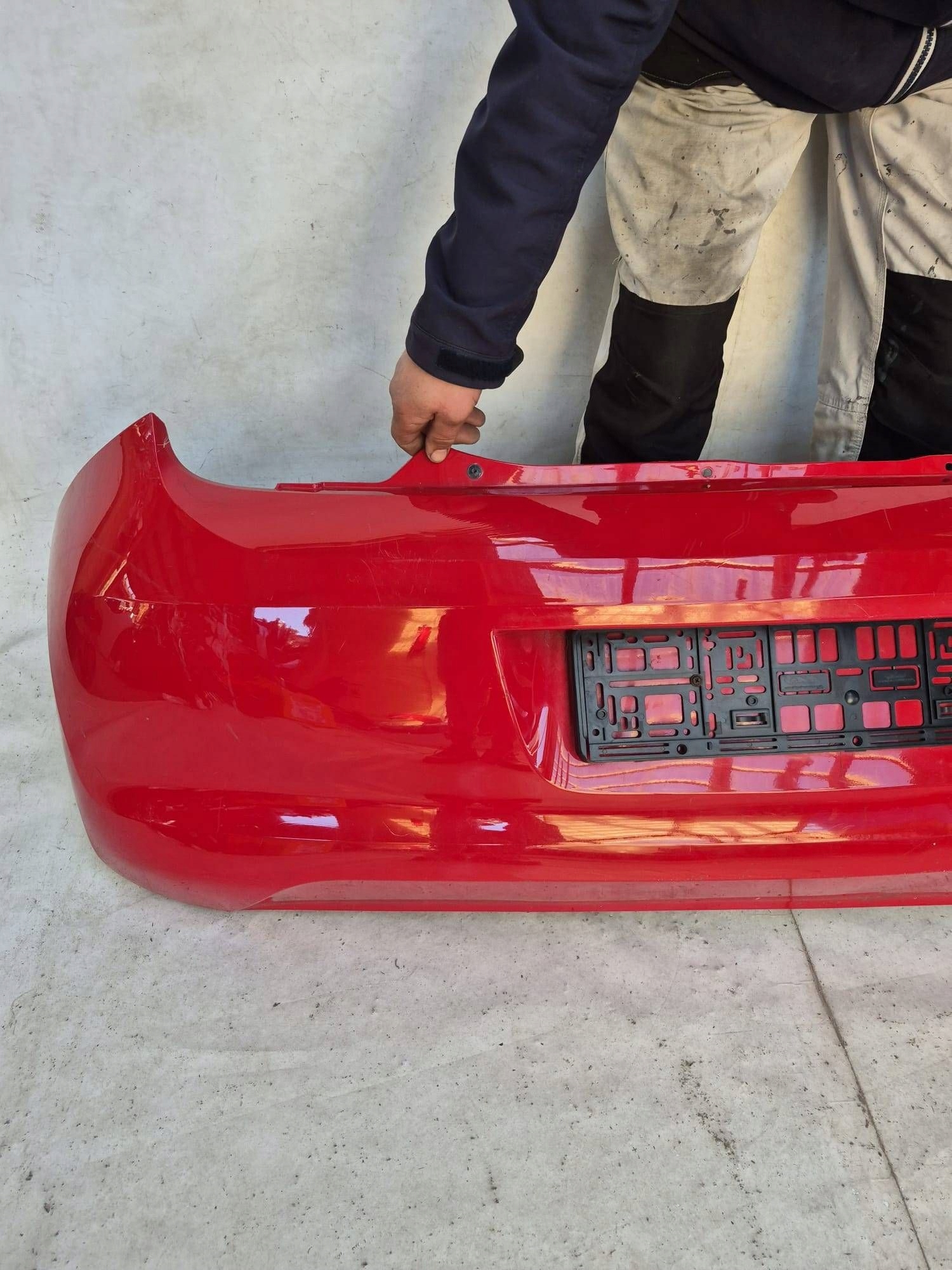 SKODA CITIGO 11-19 bumper rear part rear