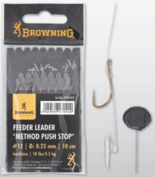 Przypony Method Push Stop 10cm 0,22mmNr14,8szt