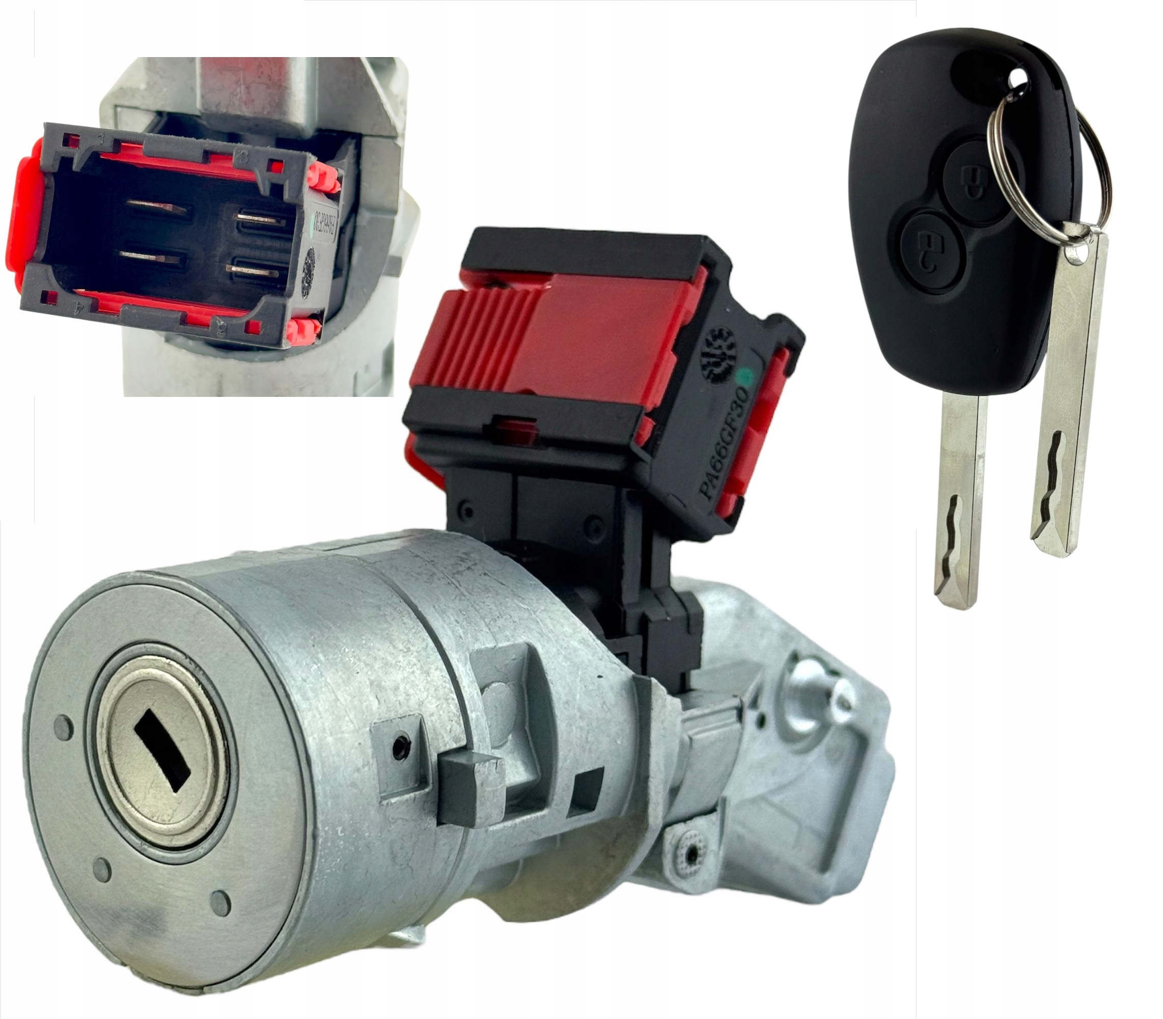 Spínač Zapalování Zámek volantu Renault Master Clio Kangoo Modus Trafic Twingo