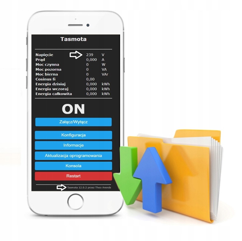 

Usługa Aktualizacji Tasmota Kalibracja Ustawienia