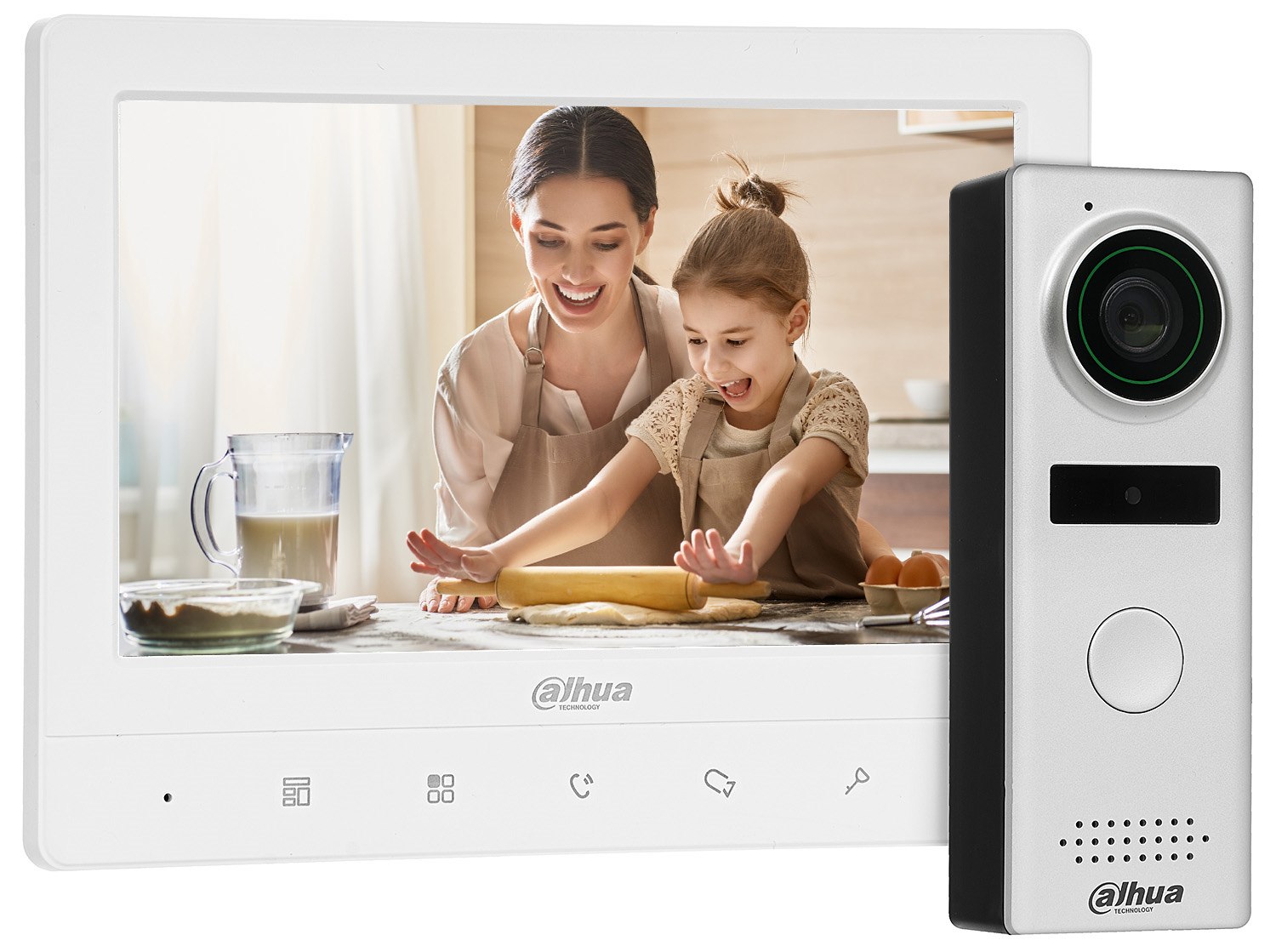 7" Videovrátnik Video Interkomu Dahua KTA02