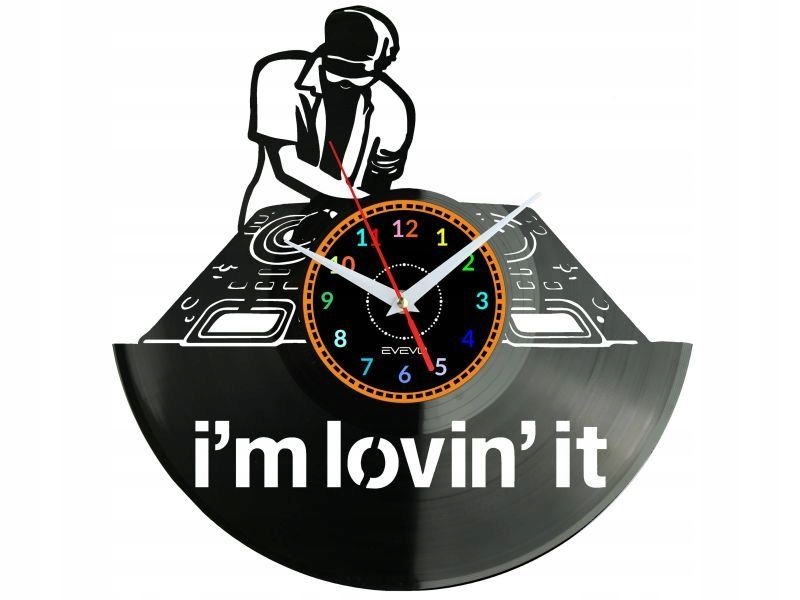 IM Lovein' It Dj Nápad na Dárek Nástěnná Dekorace z vinylové desky