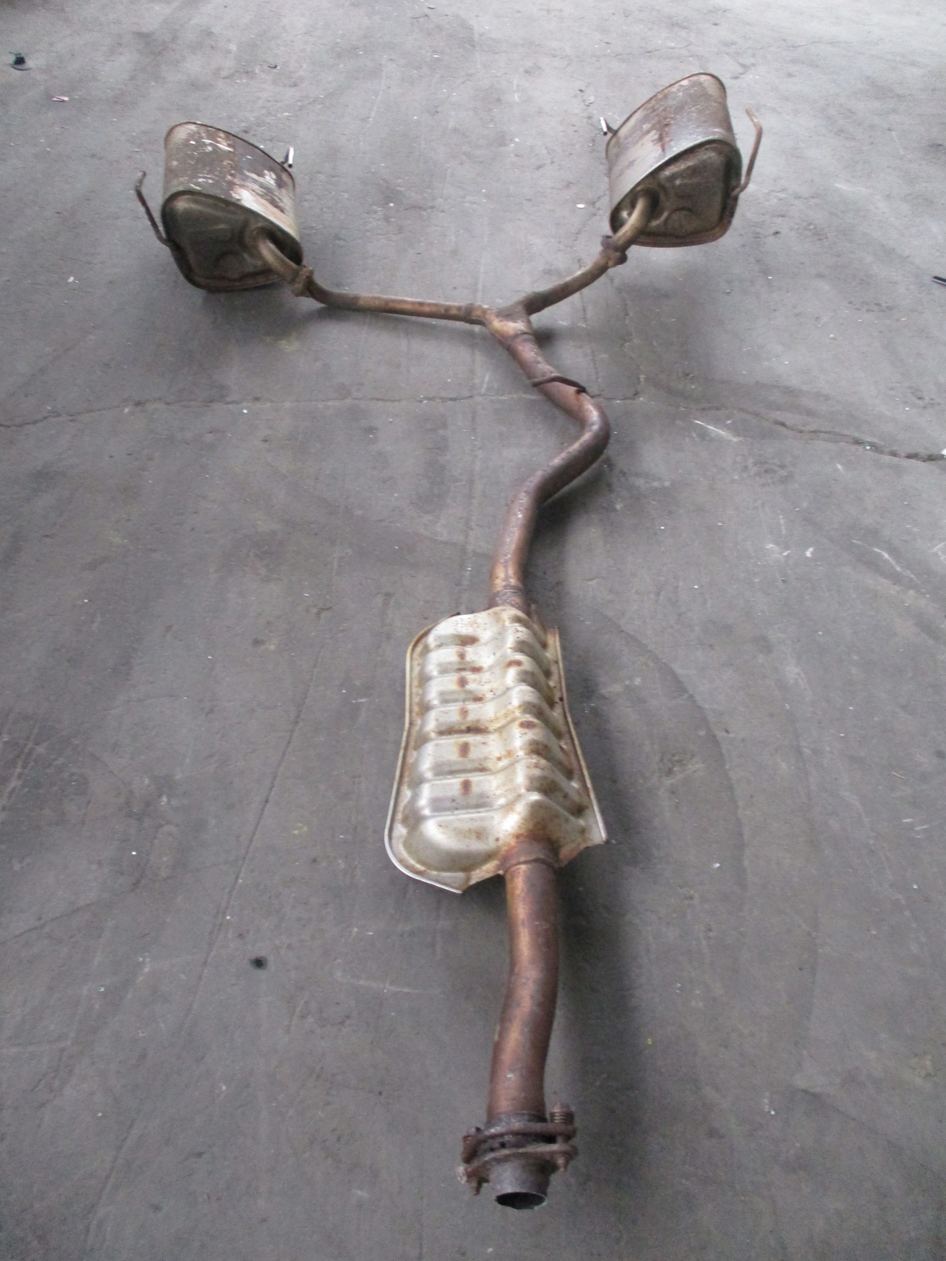 muffler, exhaust SUBARU FORESTER III SKPMSC1