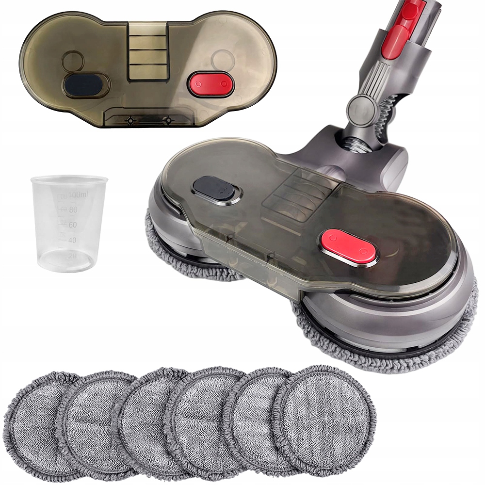 Mop pro Dyson V7 V8 V10 V11 V15 do vysavače 6x Utěrky Mopovací Kartáč