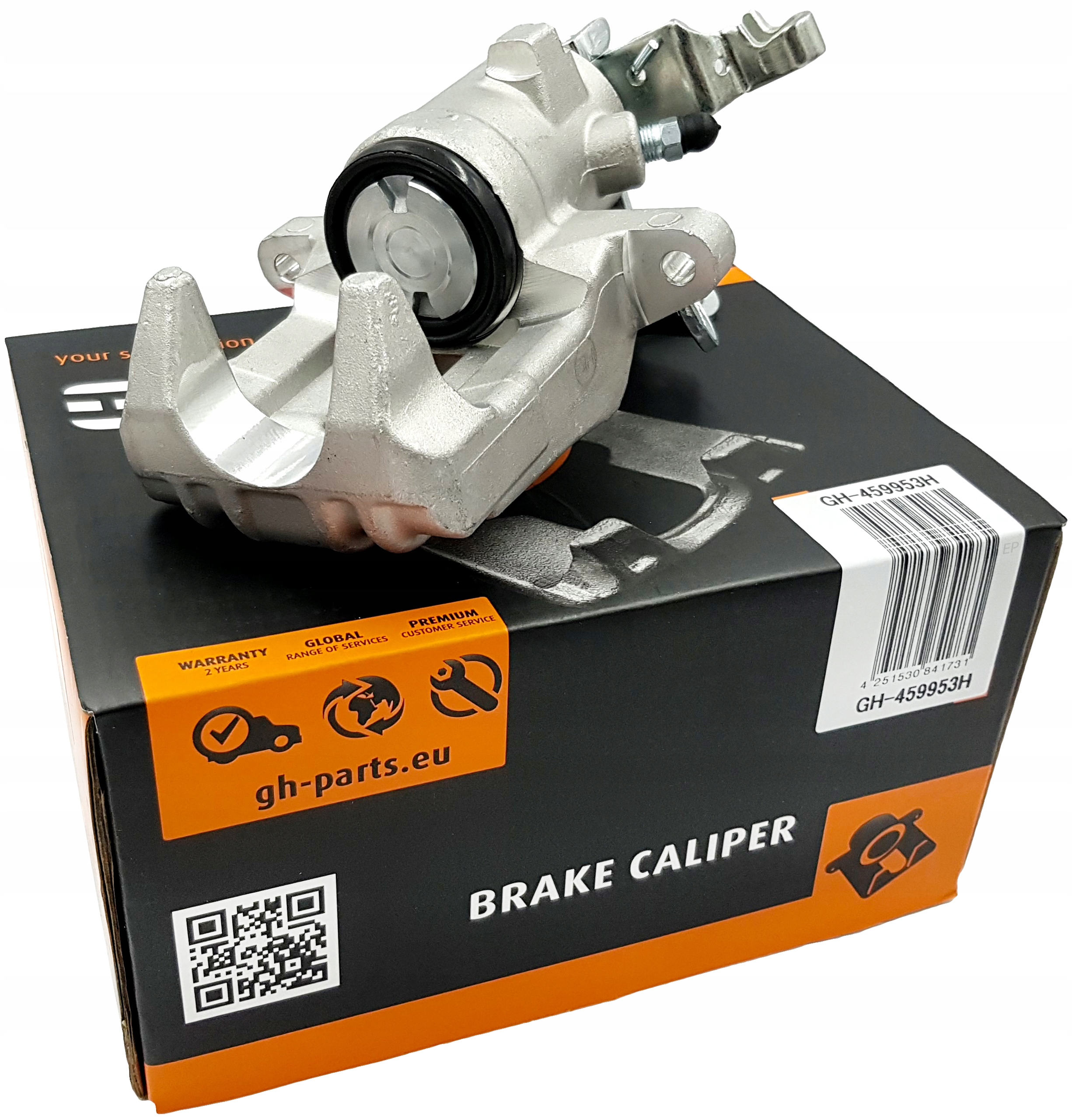 GH-459953H - Тормозной суппорт задний правый AUDI A3 8P1 8P7 03-15