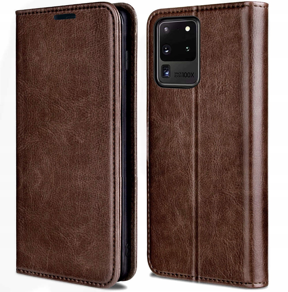 ETUI SKÓRZANE MAGNETYCZNE DO SAMSUNG S20 PLUS