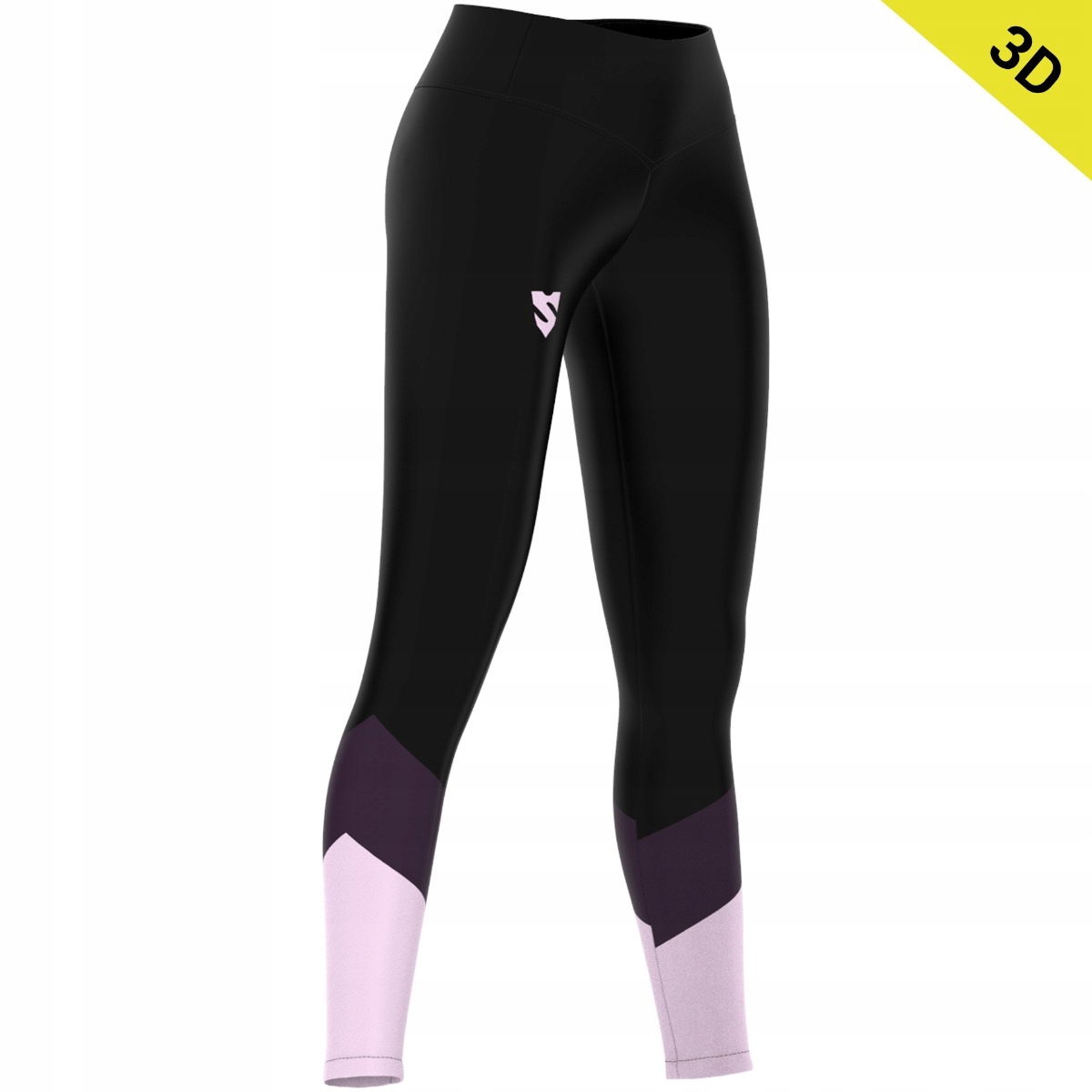 

Legginsy Z Wysokim Stanem 3D Smmash Cristal-l