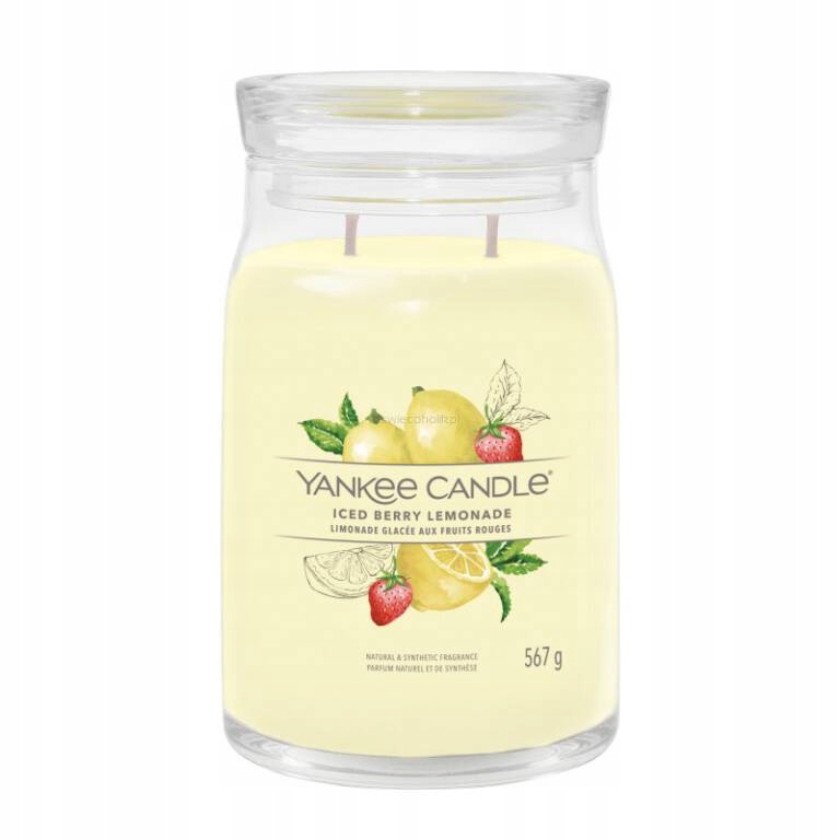 

Iced Berry Lemonade Yankee Candle duża świeca