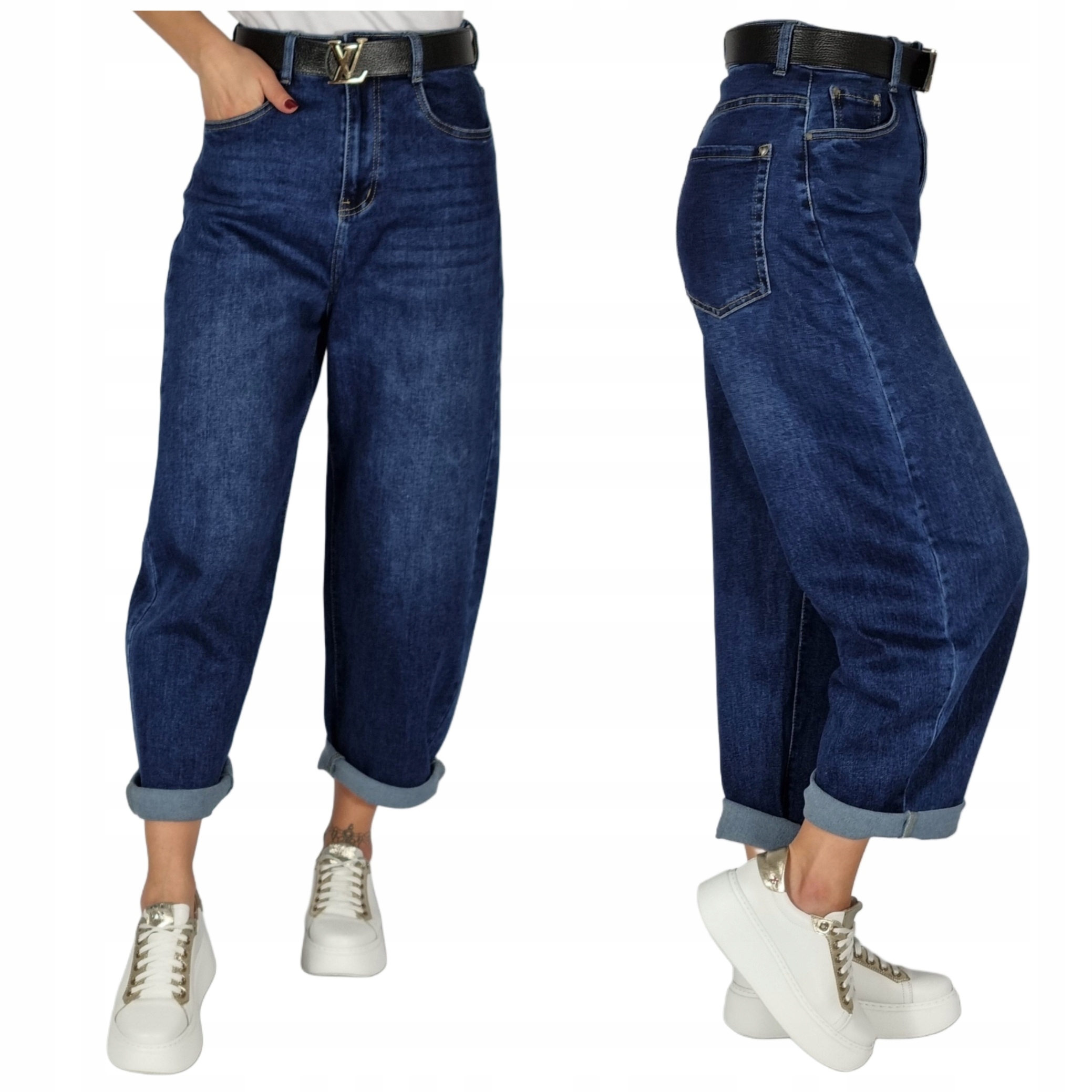 Spodnie Jeansowe Balloon Fit Verden Jeans Rozmiar M