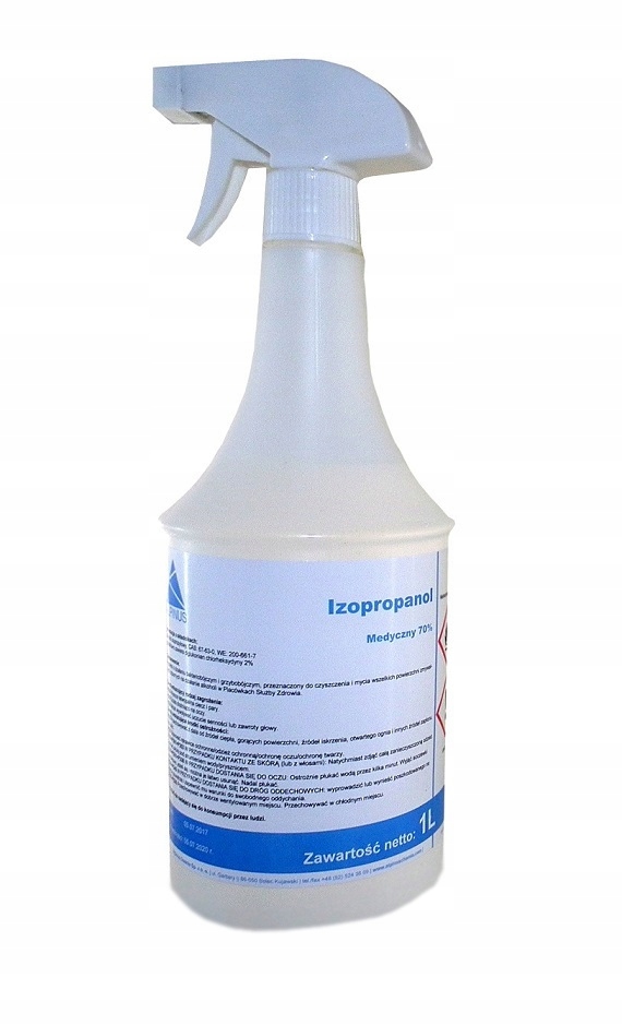 

Alkohol Izopropanol medyczny 70% 1l