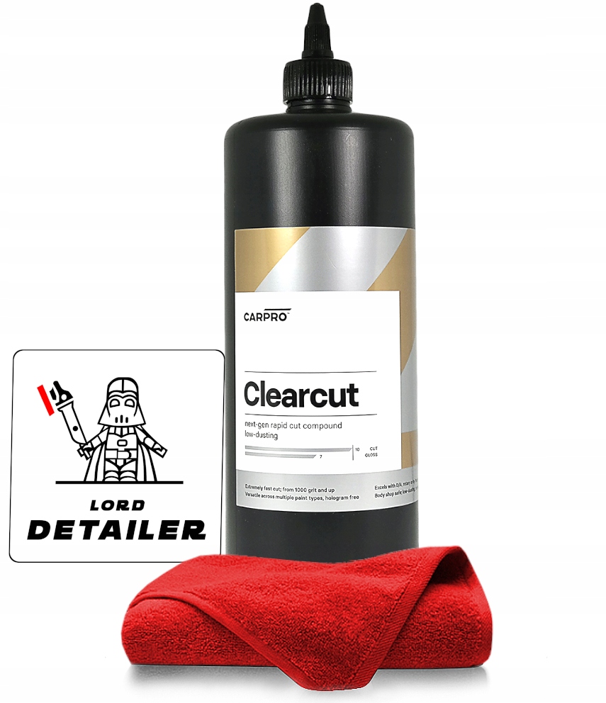 CarPro ClearCUT Rezná leštiaca pasta na lak 1L