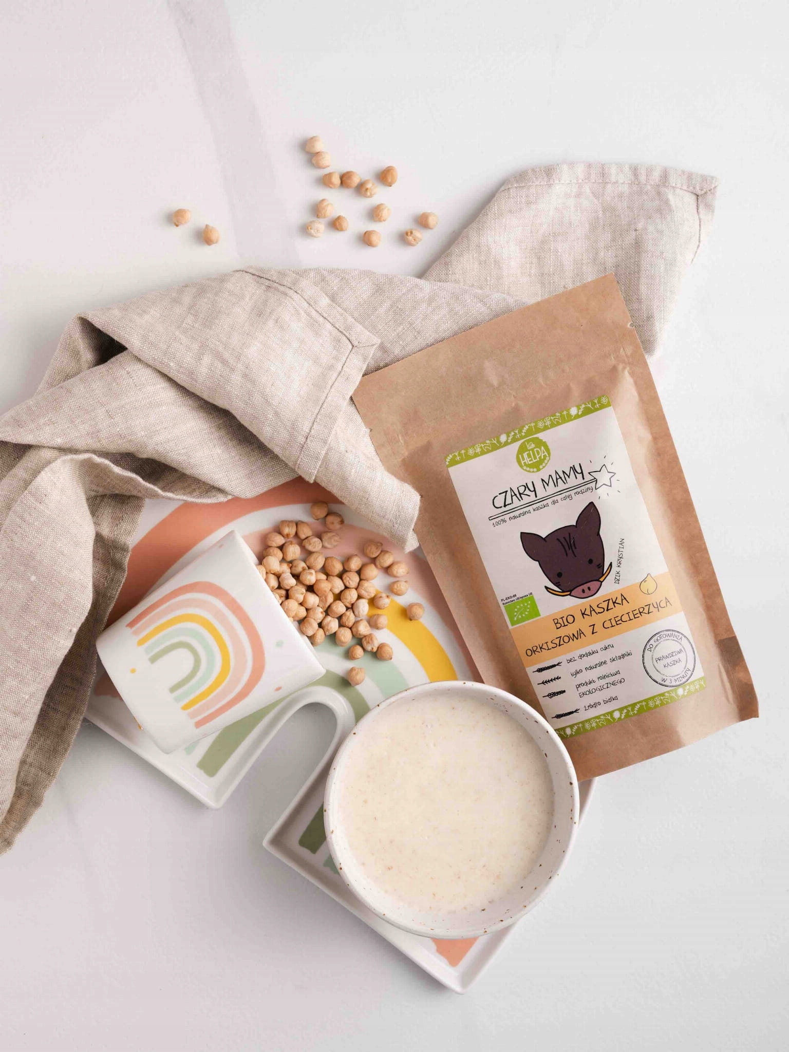 HELPA KASZKA Polska BIO ORKISZOWA Z CIECIERZYCĄ Marka Helpa