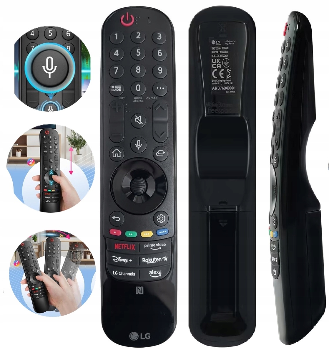 Originální Dálkový Ovladač Televizoru Lg 55NANO863PA Nové