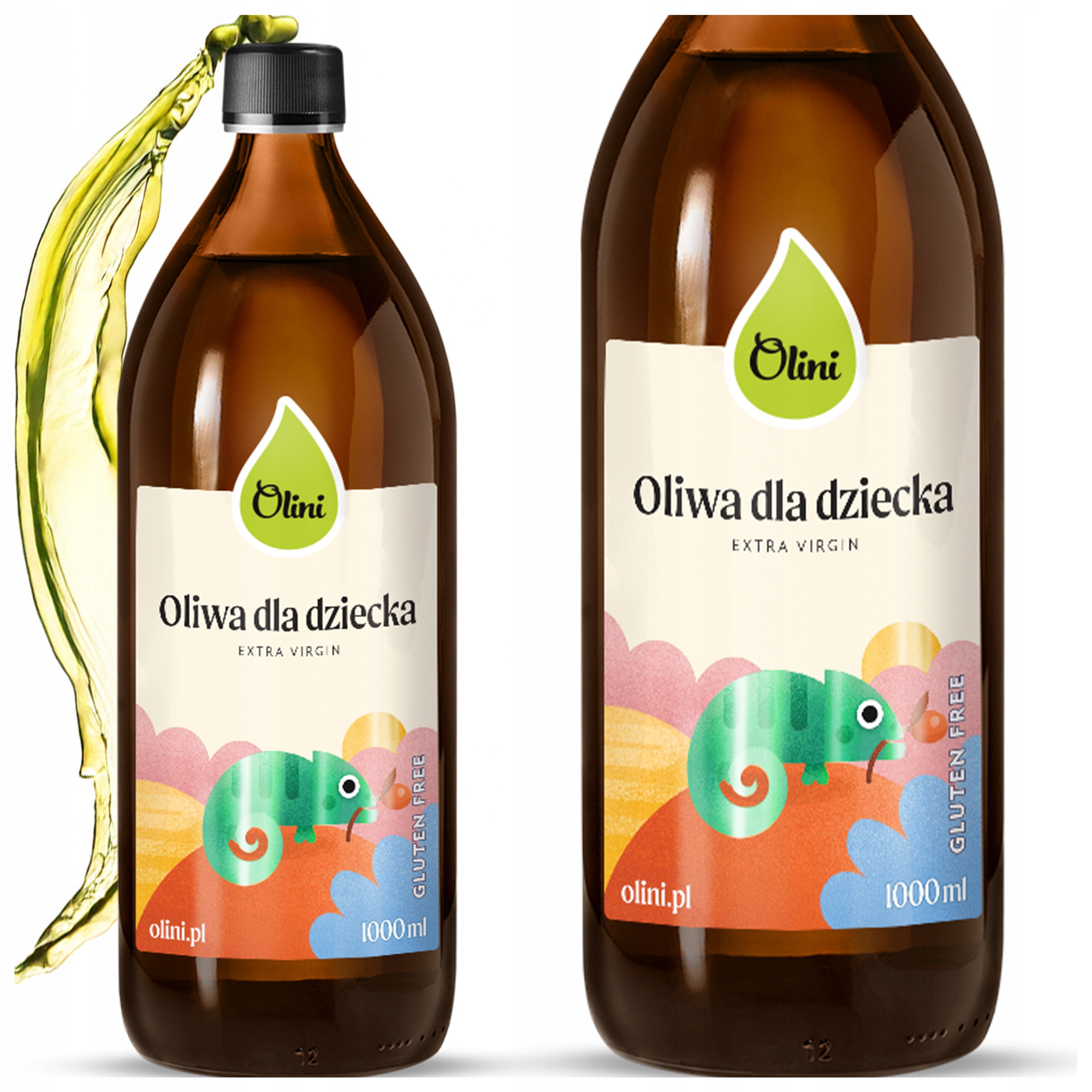 Dětský olivový olej Olini 1L Studeně lisovaný od Blw Nerafinovaný