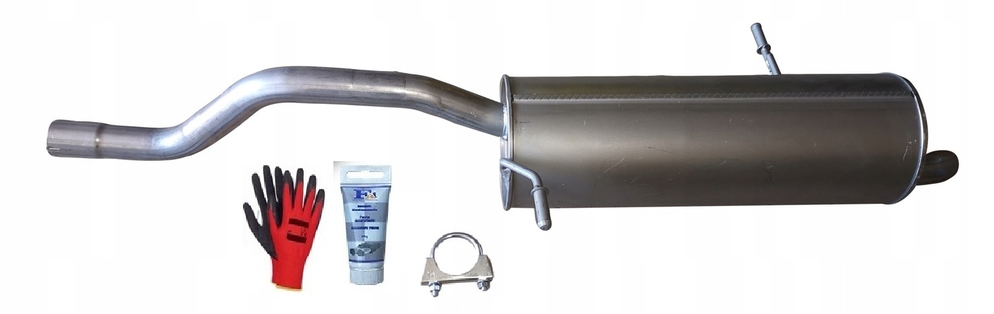 Peugeot Partner Citroen Berlingo 1.6 koncový tlumič+bonus