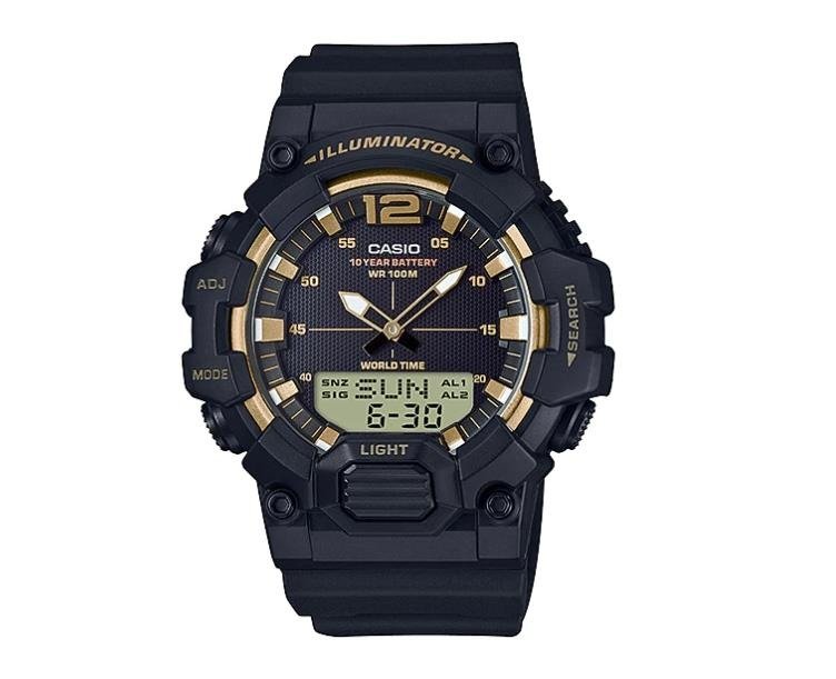 

Męski Zegarek Casio HDC-700-9A czarno złoty Pl