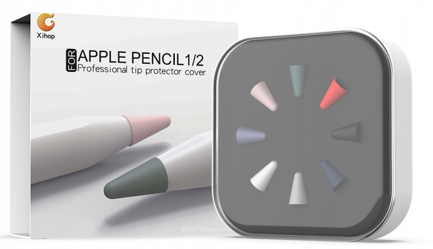 

Zestaw Etui Osłonek Na Rysik Apple Pencil 1&2