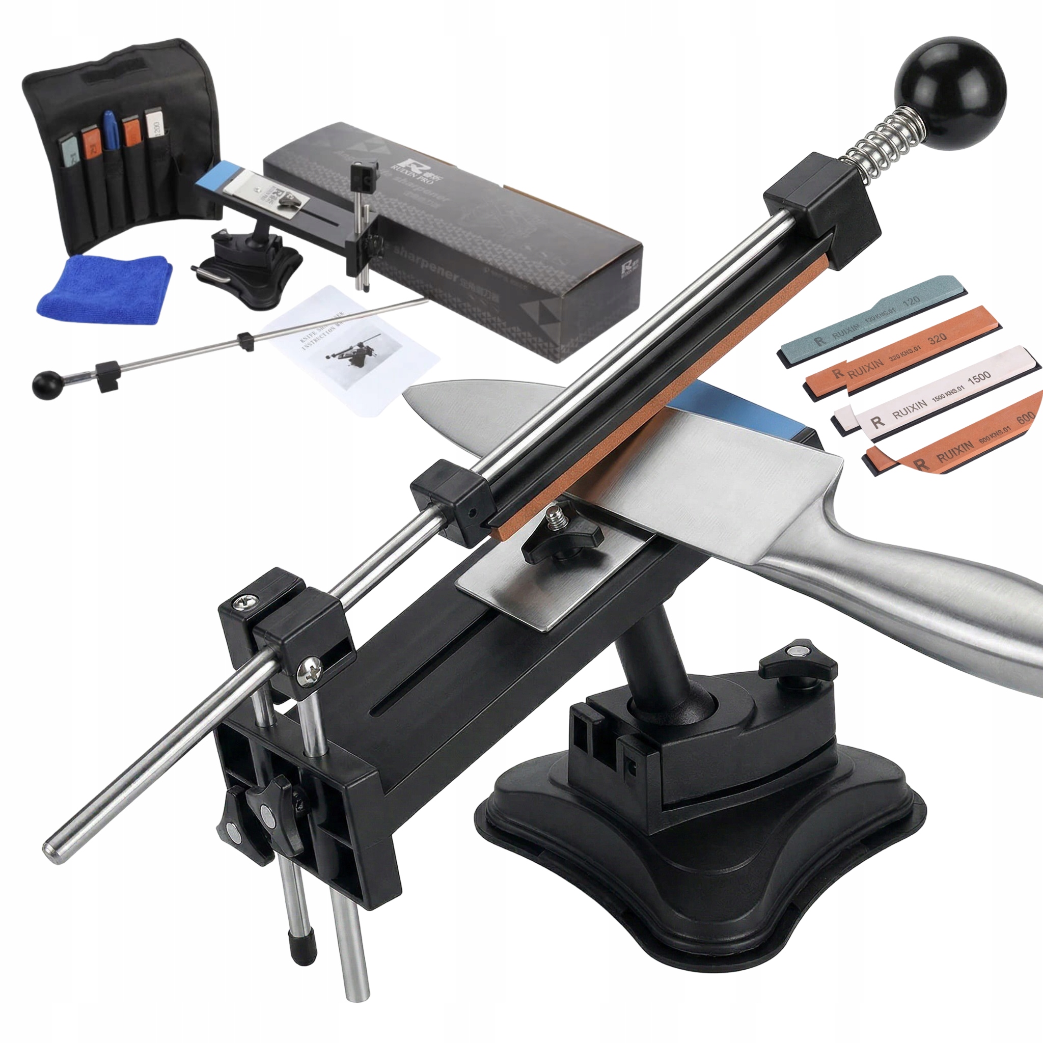 Brousek Ruixin Pro II RUX2 4 profesionální sada kamenů