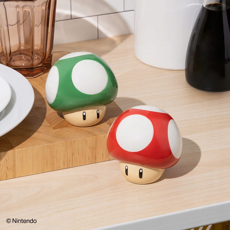 Pepřenka a solnička Houby Mario Bros