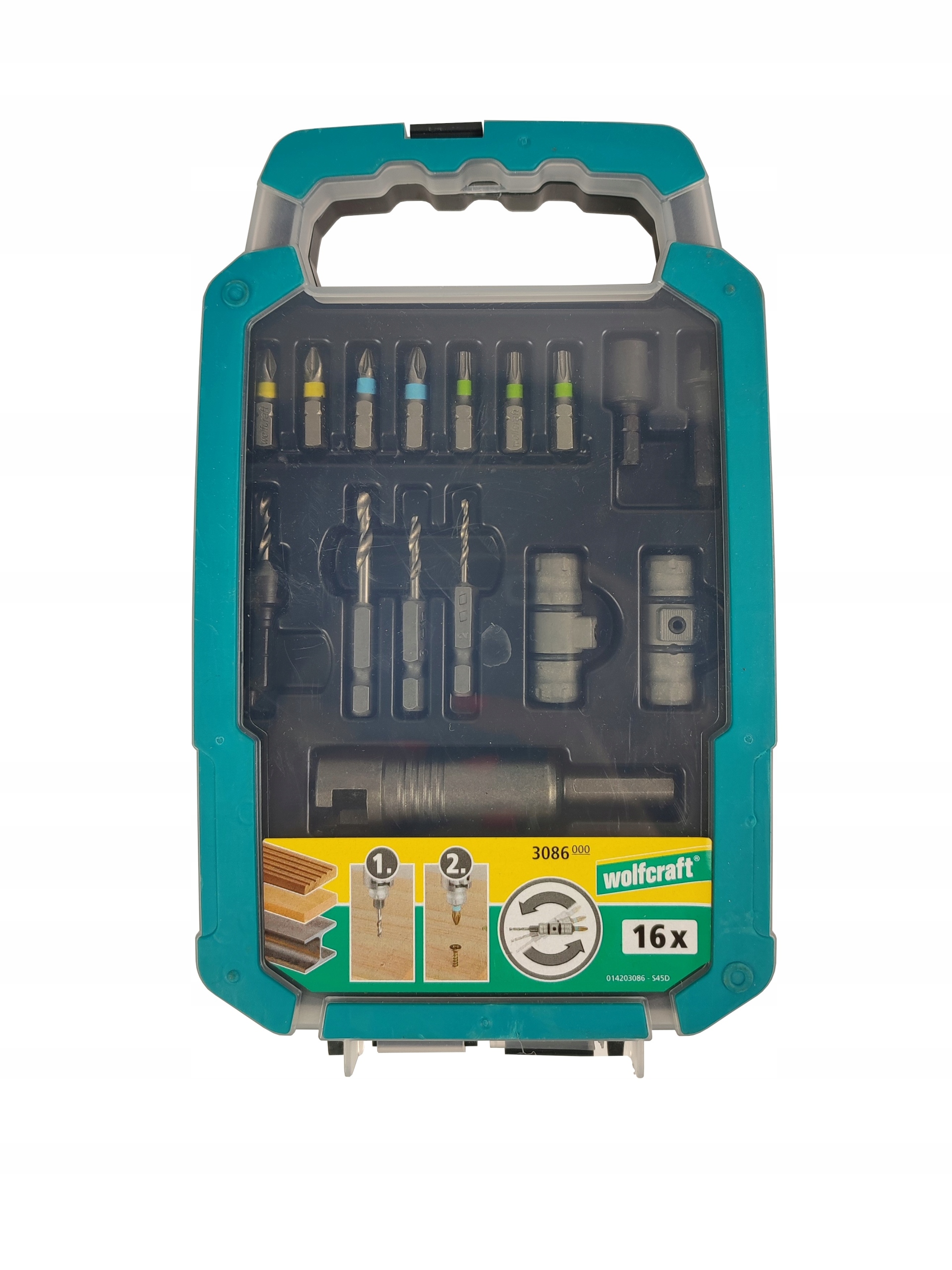 

Wolfcraft 3086000 uniwersalny zestaw montażowy x16