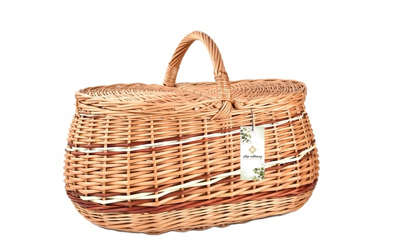 Piknikový koš Proutěný piknikový koš Na Nákupy