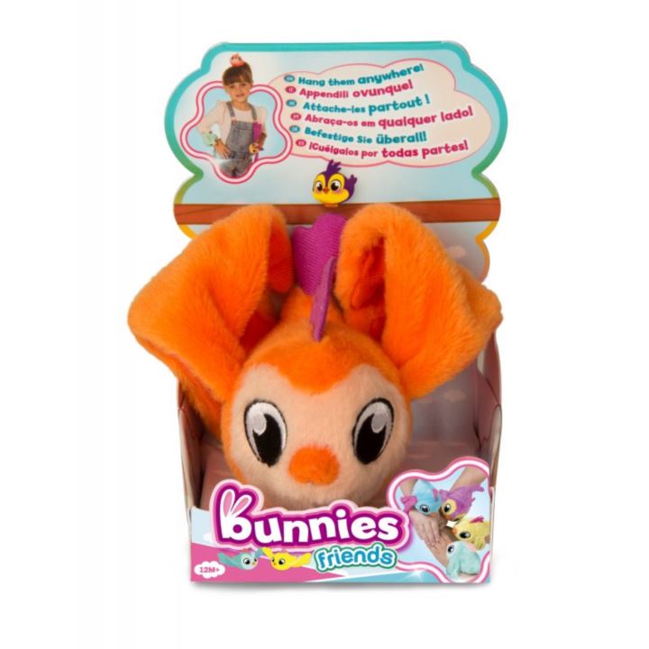 

Bunnies Friends Pomarańczowy Ptaszek Z Magnesem