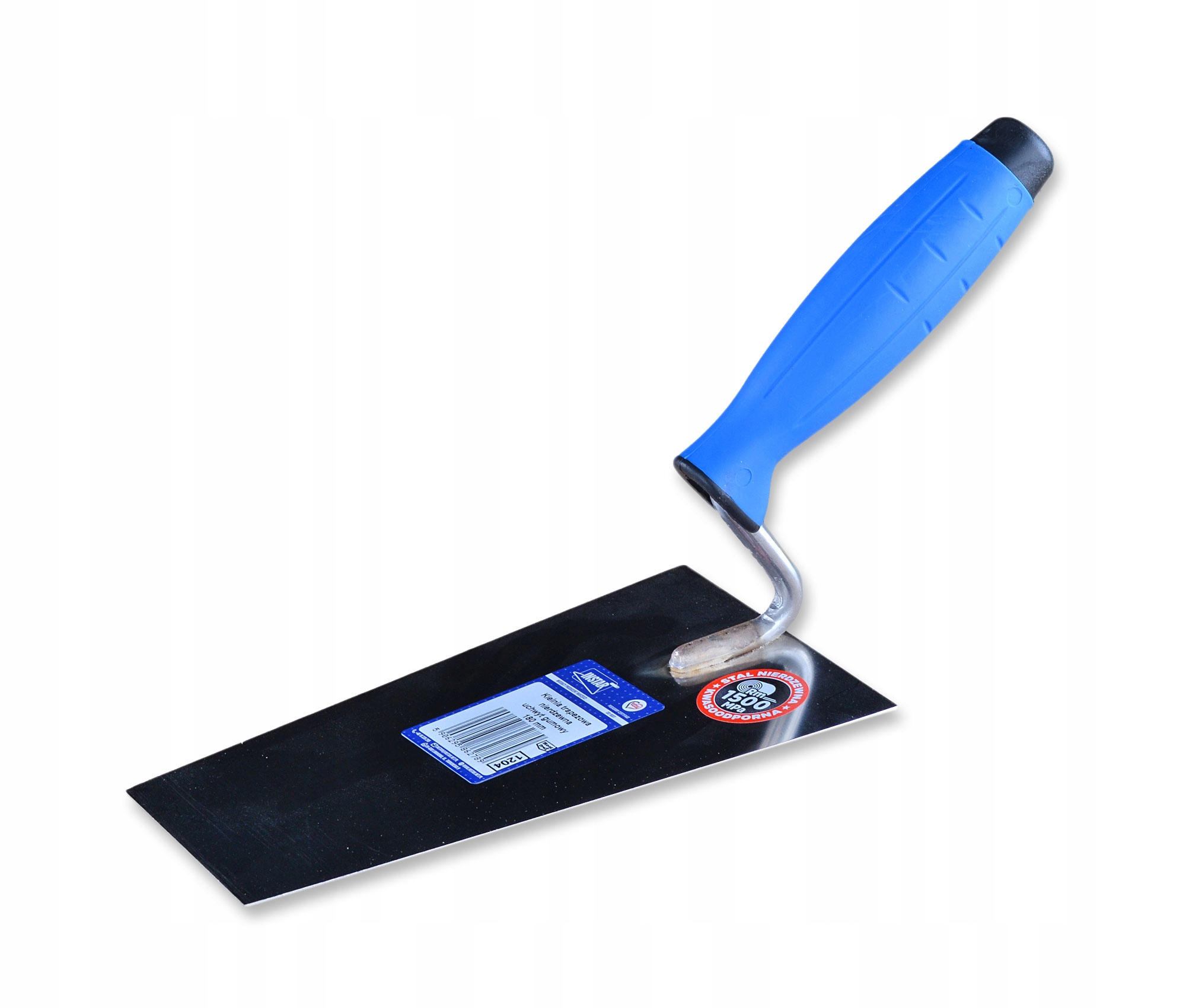 KIELNIA TRAPEZOWA NIERDZEWNA 180 MM UCHWYT GUMOWY POLSKA PRODUKCJA Marka Instar