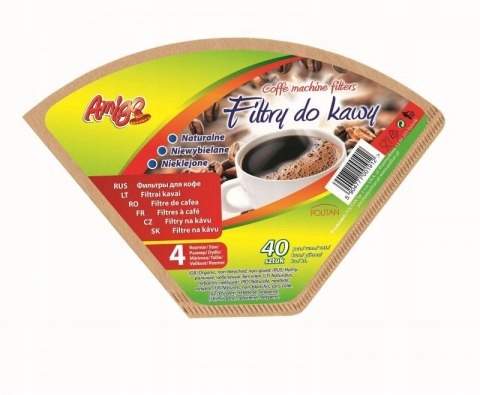 

Gosia Amigo Filtr Do Kawy Rozmiar 4 40szt